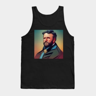 Ulysses S. Grant | Comics Style Tank Top